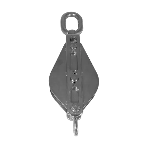 BLA S/Steel Trawl Block Becket/Swivel 14 x 75mm S/S Sheave