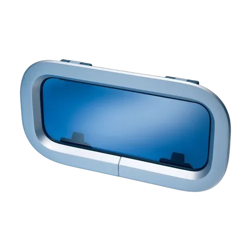 Lewmar Standard Portlight Size 0 Silver White Trim Opening