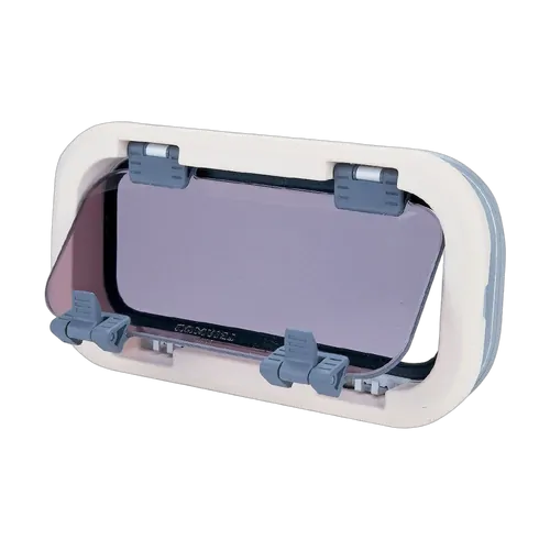 Lewmar Standard Portlight Size 0 Silver Ivory Trim Opening