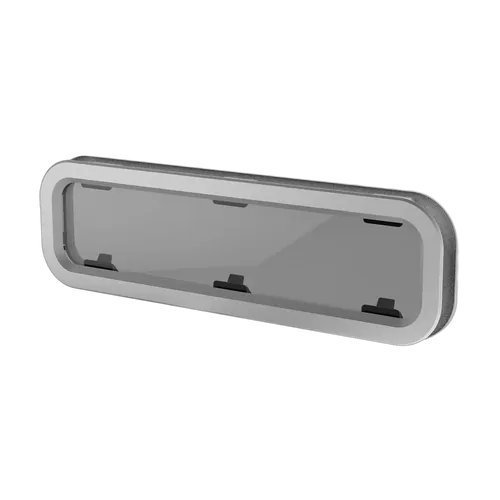 Lewmar Standard Portlight Size 4 Silver White Trim Opening