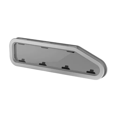 Lewmar Standard Portlight Size 4R Silver White Trim Opening