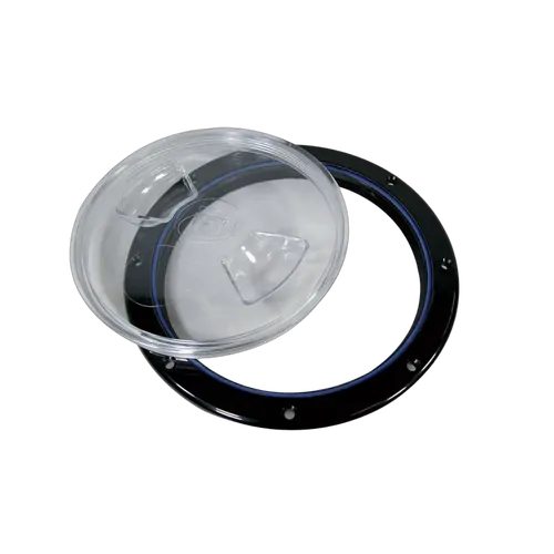 Nairn Inspection Port Black/Clear 152mm