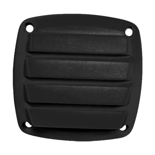 Bla Louvre Vent Plastic Black 86mm x 86mm