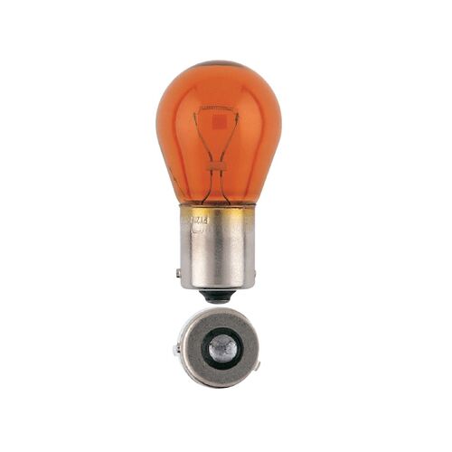 Narva 12V 21W Amber PY21W BAU15S Premium Incandescent Globes (Box Of 10)