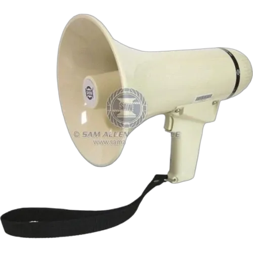 Megaphone hand held battery powered without siren