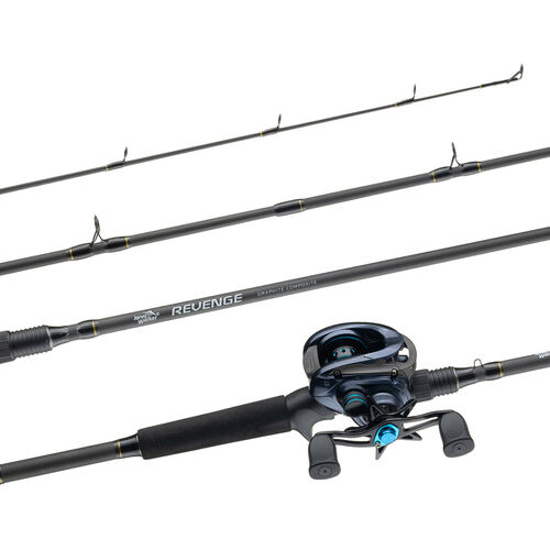 Jarvis Walker Revenge 6'2" Baitcast 2PC Combo 4-8KG