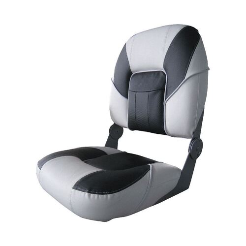 Deluxe Premier Folding Seat Dark Grey/Lightgrey