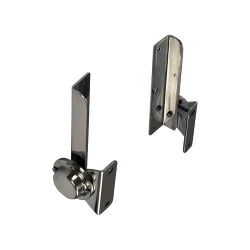 Spring Loaded Mounting Seat Hinge 316 Stainless Steel Pair