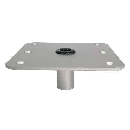 Pedestal Deck Base Hi Low Anodised Alloy 177mm x 177mm