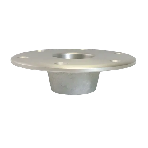 Springfield Stowable Table Pedestal Mount Base Anodised