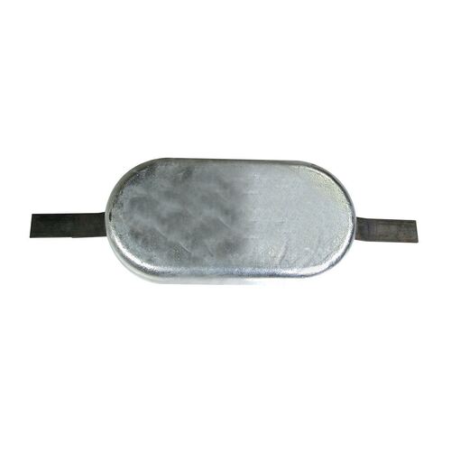 Oval Anode With Strap 150mm x 75mm x 35mm