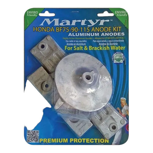 Honda Aluminium Anode Kit To Suit Bf75, 90, 115Hp