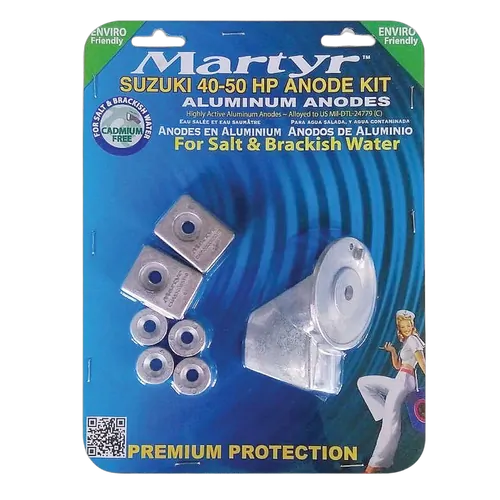 Suzuki Aluminium Anode Kit To Suit DF40 - 50Hp