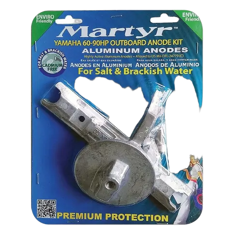 Yamaha Aluminium Anode Kit To Suit 60-90Hp