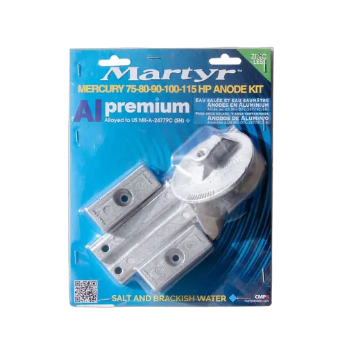 Mercury Aluminium Anode Kit Suits 75,80,90,100,115Hp
