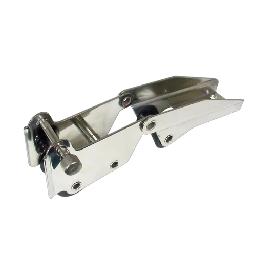 Marine Town Hinged Bow Roller With Pin 327mm x 48mm - Stainless Steel