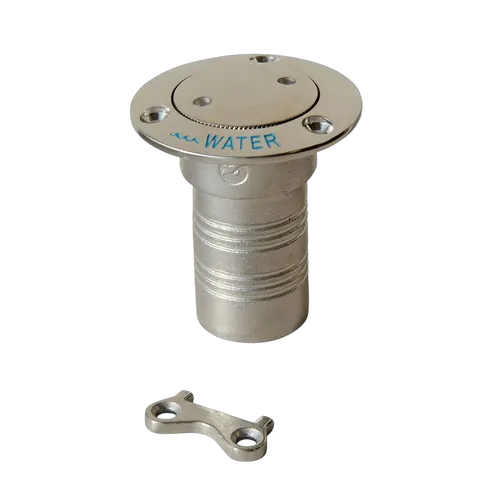 Marine Town - Pop Up Deck Filler Stainless Steel 38mm Hose Water