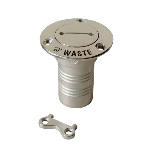 Marine Town - Deck Filler G316 Stainless Steel 38mm Hose Waste