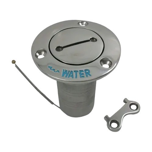 Marine Town - Deck Filler G316 Stainless Steel 50mm Hose Water