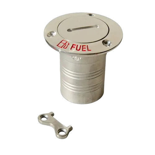 Marine Town - Deck Filler G316 Stainless Steel 50mm Hose Fuel