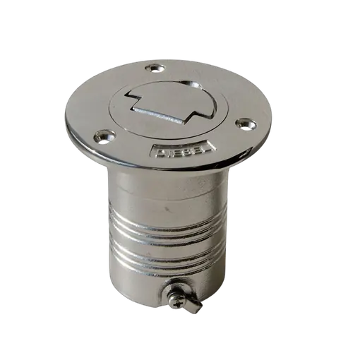 Deck Filler Flip Up Key Stainless Steel 50mm Diesel