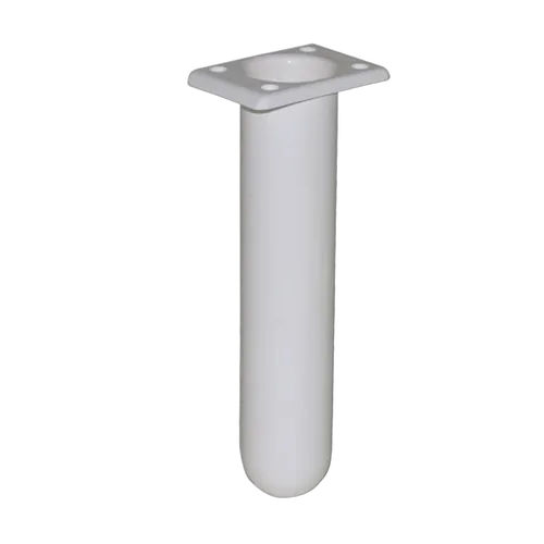 Emroware Slimline Straight Flush Mount Rod Holder White