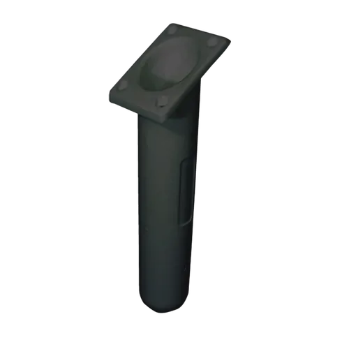 Bla Slimline Angled Flush Mount Rod Holder Black