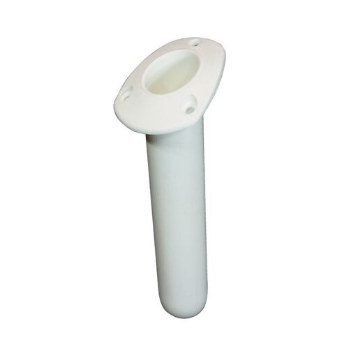Emroware Angled Flush Mount Rod Holder White Plastic