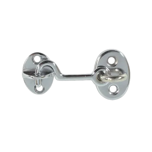 Marine Town Hook Cabin Chrome Brass 76mm