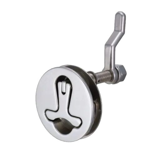 Marine Town Round T Handle Latch Compression S/Steel Matt