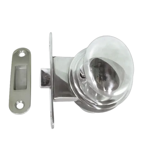 Marine Town Magnetic Privacy Door Lock Oval Brush 19-25mm