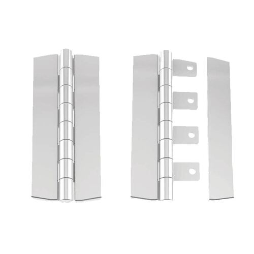 Marine Town - Hatch Hinge Heavy Duty Cast G316 Stainless Steel 69mm x 72mm Pair