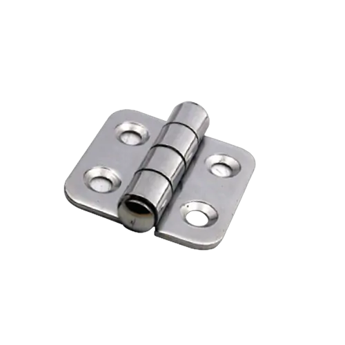 Hinge Pressed Stainless Steel 40mm x 41mm Pair
