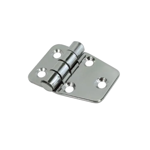 Hinge Pressed Stainless Steel 56mm x 41mm Pair