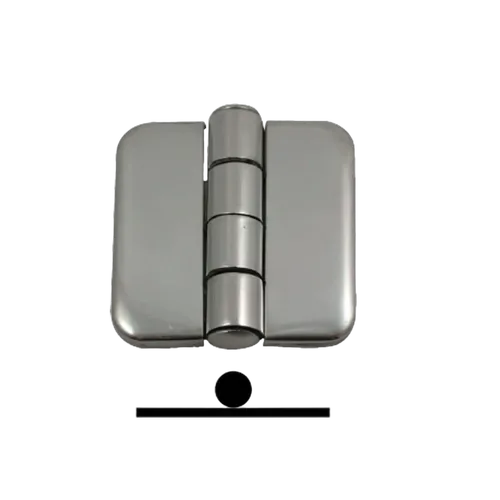 Marine Town Covered Hinge S/Steel 36mm x 40mm x 9mm