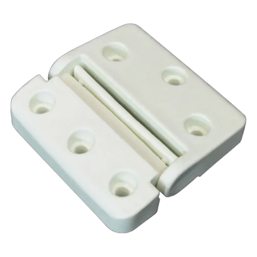 BLA Separating Hinge White Nylon 78mm x 77mm