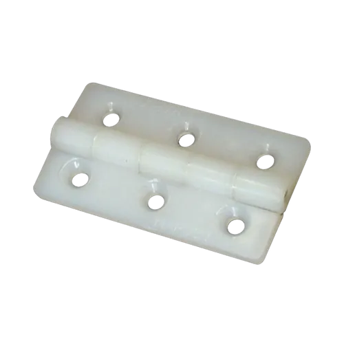 Bla Butt Hinge Nylon White 101mm x 59mm Pair