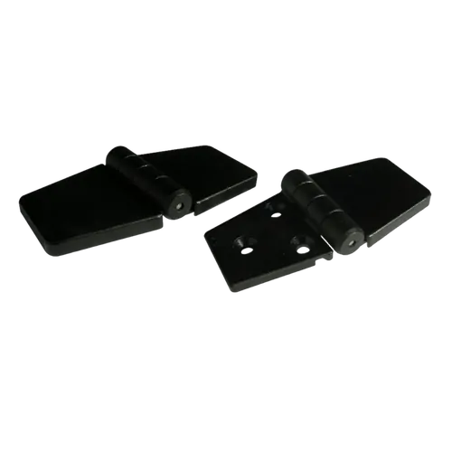 Marine Town Covered Hinge Black Nylon 82mm x 41mm