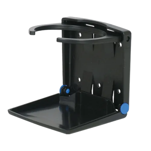 Bla Drink Holder Folding Black Plastic