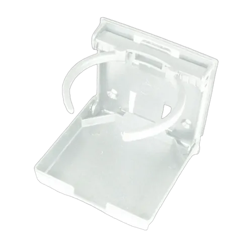 Bla Drink Holder Folding Adjustable Off White Plastic
