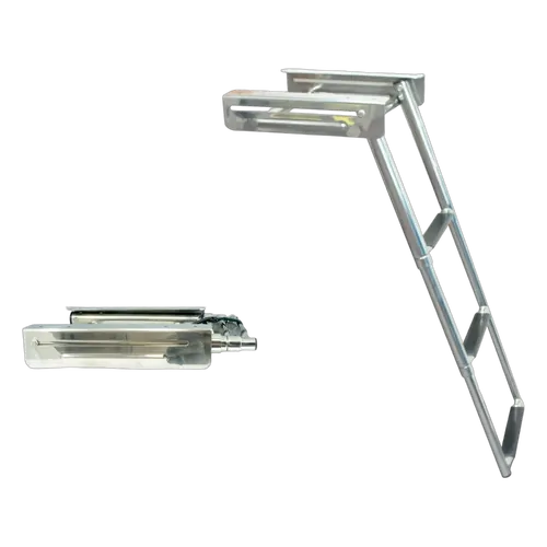 Marine Town - Telescopic Boarding Retract Under Duckboard 3 Step Stainless Steel