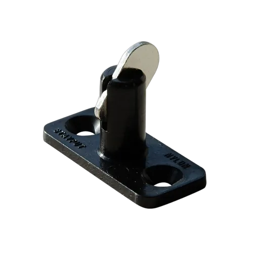 BLA Stayput Fastener Black Double Horizontal Black Pack of 25