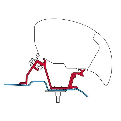 Fiamma F65 Awning Fitting Kit To Suit Mercedes Sprinter / VW Crafter