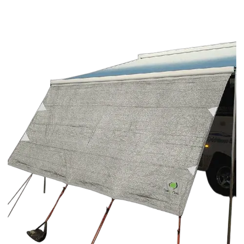 Coast To Coast Front Sunscreen To Suit Fiamma/Carefree Box Awning Grey 3.35 x 1.8m