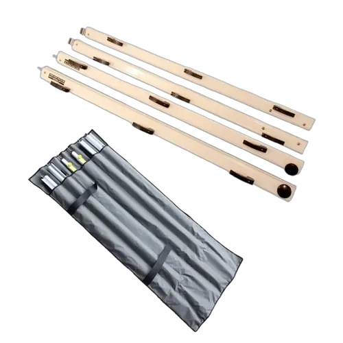 Aussie Traveller Anti-Flap Kit Long White w/ Supa Peg Storage Bag