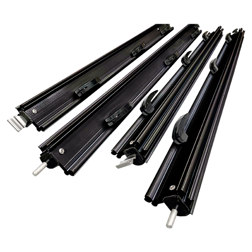 Coast to Coast Awning Flap Eliminator Kit - Large Black - 230 To 240cm