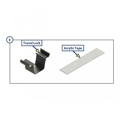 Lippert Solera Awning Parts - Travel Lock Kit (E). 798871