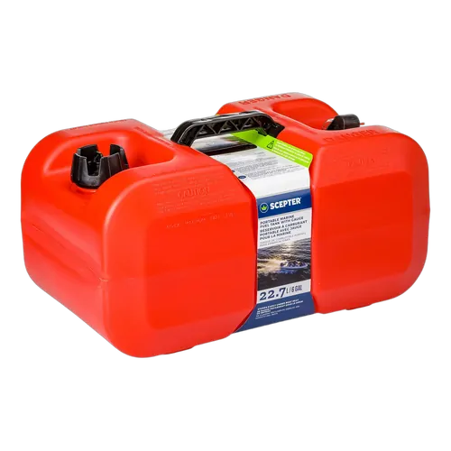 Scepter Portable Tank Fuel Tanks 22.7L / 6 Gal" Under Seat