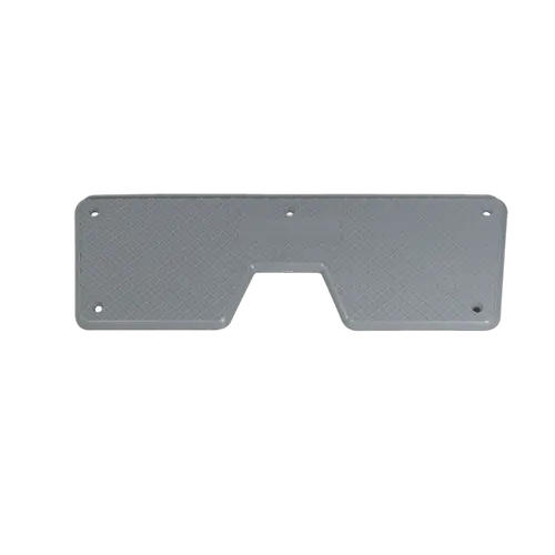 Outboard Protection Plate Grey Plastic 260mm x 95mm x 5mm