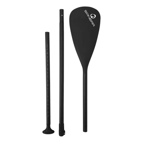 Spinera Classic Aluminium 3 Piece SUP Paddle - Black